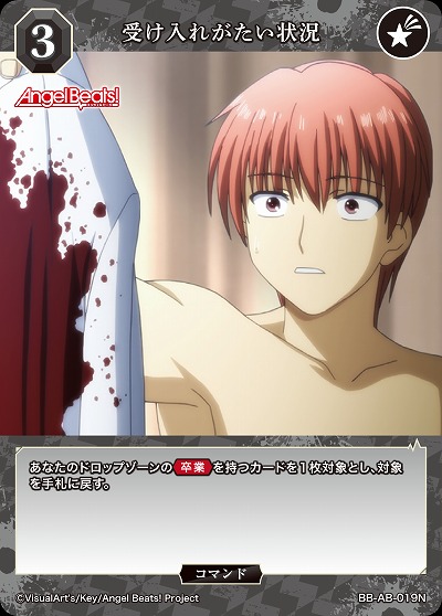 受け入れがたい状況 【BB-AB-019N】